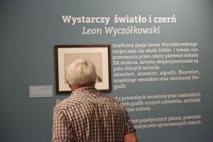 Wystawa "Wystarczy światło i czerń. Leon Wyczółkowski", fot. Witalis Szołtys