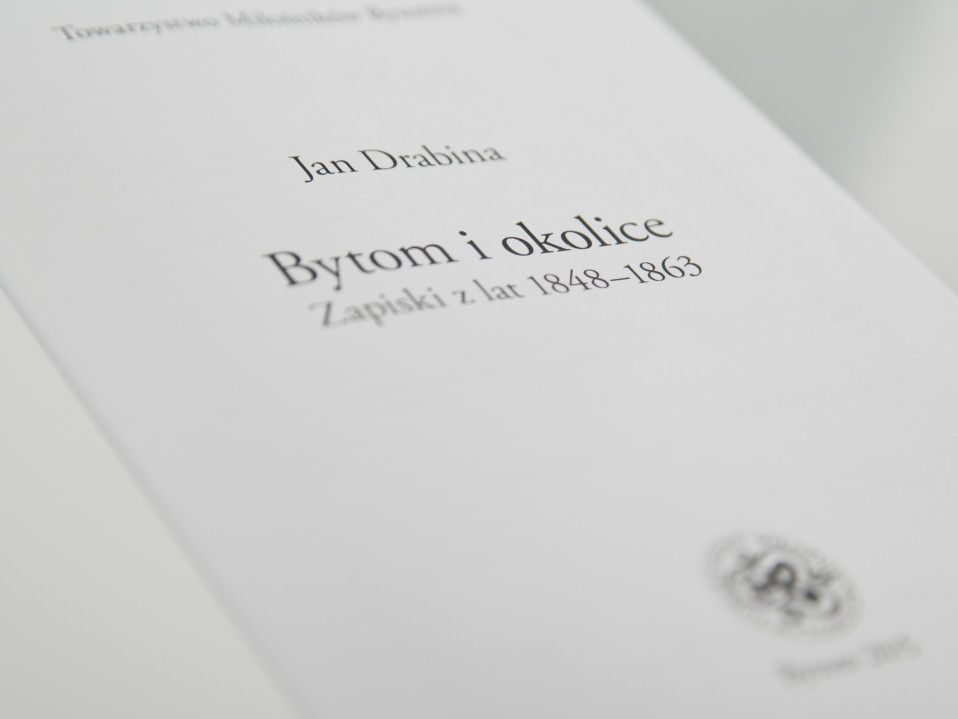 Książka "Bytom i okolice. Zapiski z lat 1848–1863"