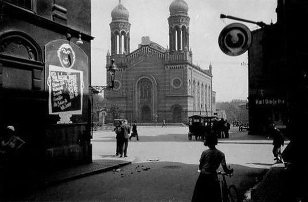 bytomska synagoga, zdjęcie z archiwum Muzeum Górnośląskiego
